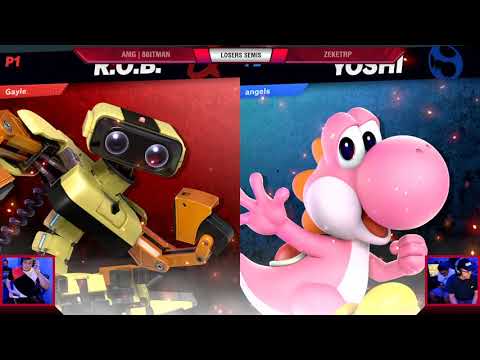 VS Weekly 11/27/19 - Losers Semis - AMG | 8BItMan (ROB) vs ZekeTRP (Yoshi) - SSBU