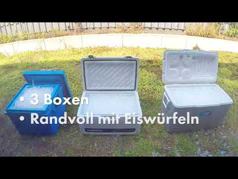 Eiswürfel Challenge QOOL vs Dometic / Coleman