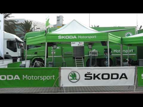 ŠKODA Motorsport Rally Islas Canarias Day2 01 2012