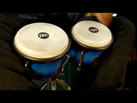 MEINL Headliner Wood Bongos in Ocean Blue Burst (1) - HB100BSB