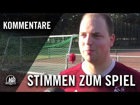 Die Stimmen zum Spiel (TFG Nippes 78 - Olympia Köln, Kreisliga C, Staffel 2)| RHEINKICK.TV