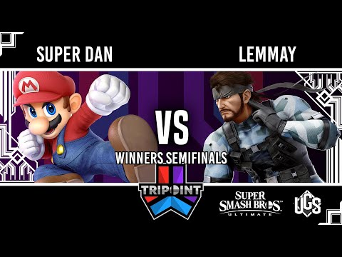 Tripoint Smash 186  -  Winners Semifinals  -  Super Dan(Mario) Vs. Lemmay(Snake)