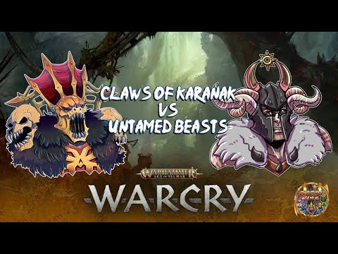 Age of Sigmar Warcry Battle Report: Claws of Karanak vs Untamed Beasts