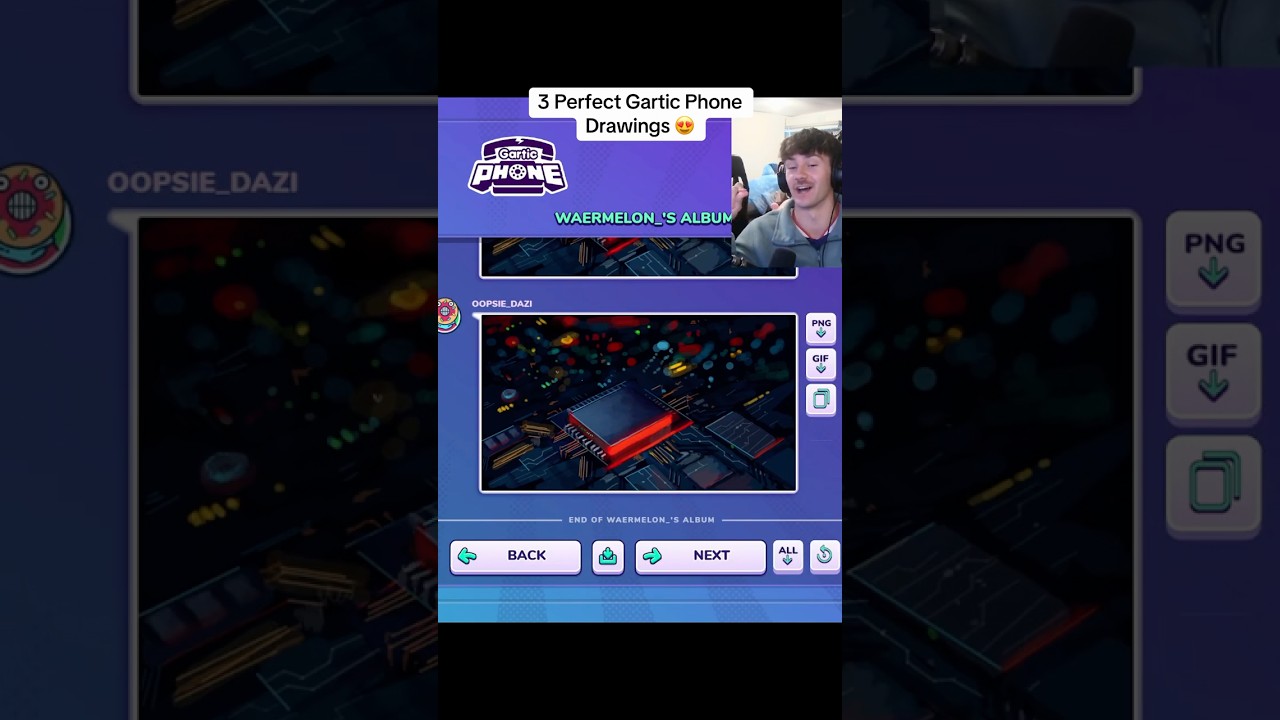 INSANE Computer Chip Drawing in Gartic Phone