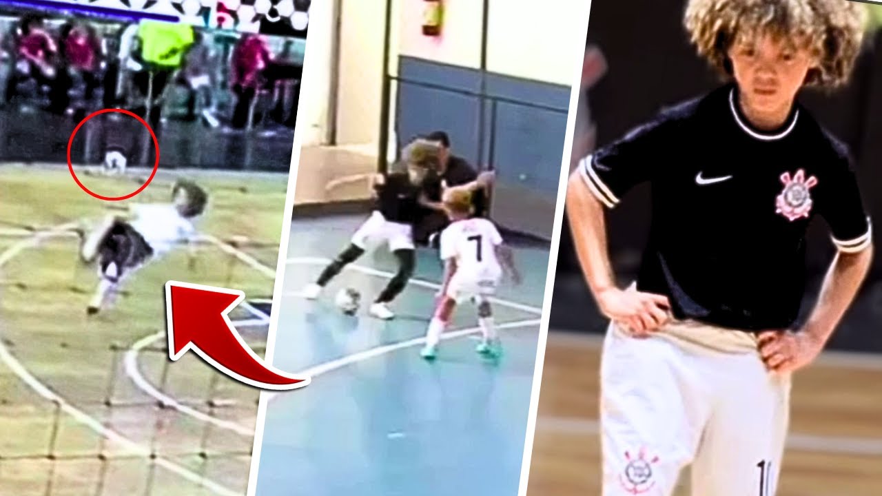 🔥 INCRÍVEL! OLHA ESSE CRAQUE MIRIM QUE JOGA NA BASE DO CORINTHIANS