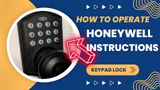 How to Set Your Honeywell Brand Door Knob Codes, Auto-lock, Delete Old Codes and Factory Reset