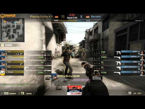 EPS Summer 2014 Cup 2 - Achtelfinale - Playing Ducks vs. Berzerk (de_dust 2)