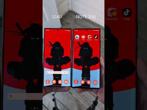 Note 20 Ultra VS S24 Ultra - Display Design/Max Brightness Test! 🤯