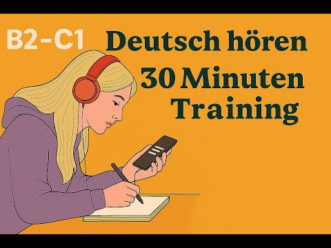 German Podcast for Listening Comprehension B2 C1 | Listen, understand, and learn German with 4 cu...