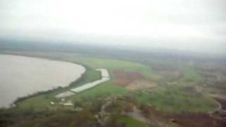 preview picture of video 'hang gliding at Petit Jean, AR Ridge Soar'