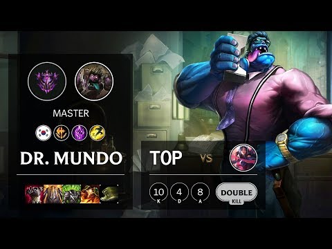 Dr. Mundo Top vs Irelia - KR Master Patch 10.9