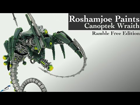 Necron Canoptek Wraith, Sautekh Dynasty - Ramble Free Edition
