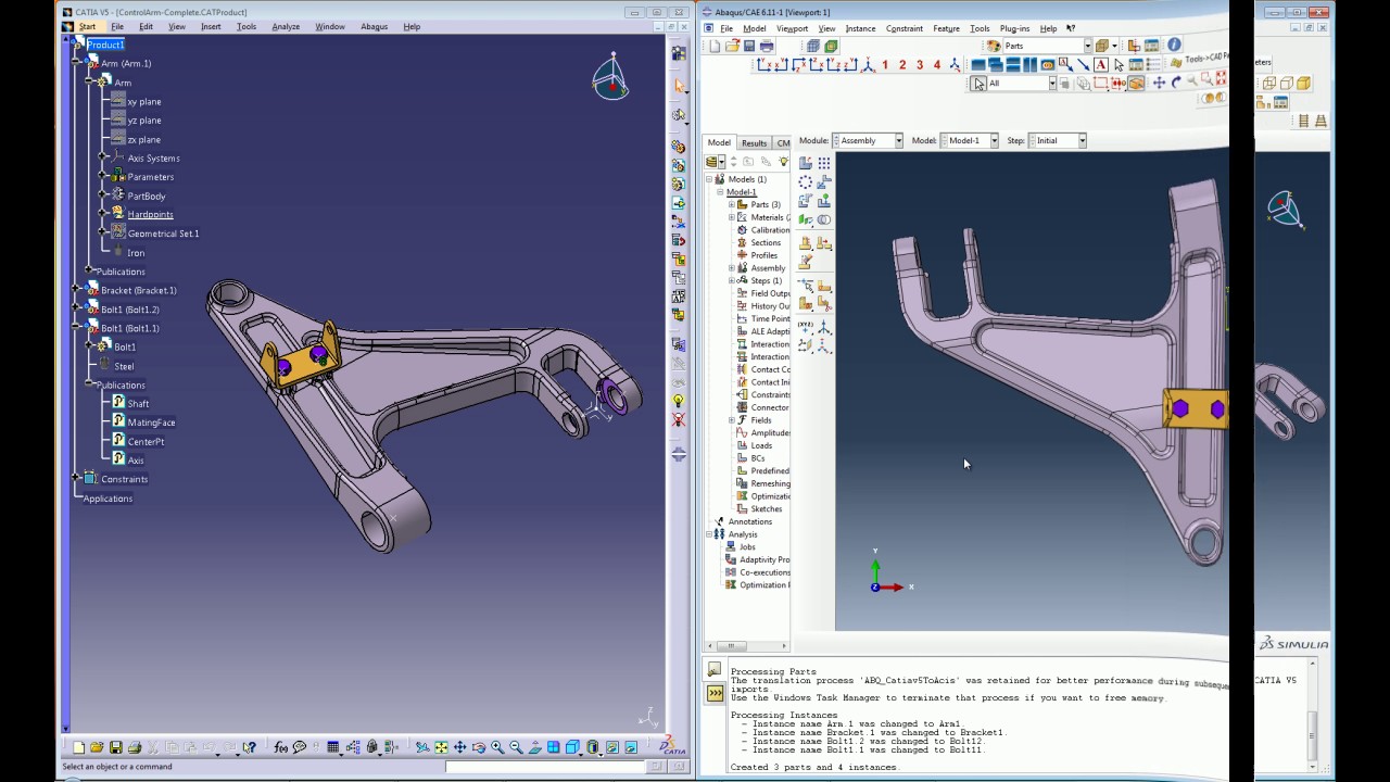 SIMULIA Abaqus CATIA