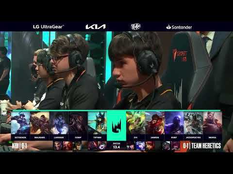 KOI vs TH LEC Spring 2023 W1D2 LoL Highlights  KOI vs Team Heretics