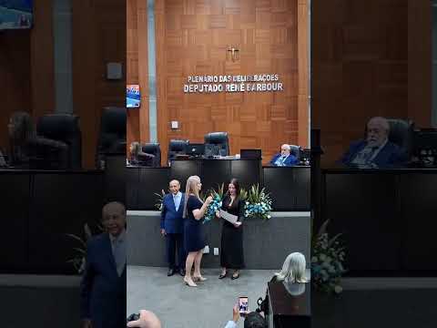 Moção de Aplausos na Assembleia Legislativa do estado de Mato Grosso