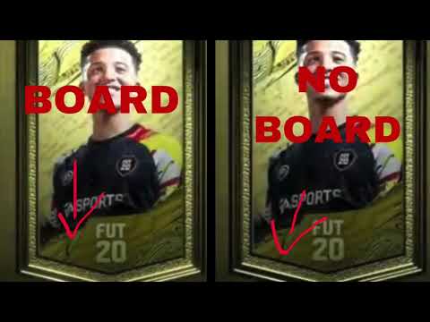 FIFA 20 PACK ANIMATION - TELL RIGHT AWAY IF YOU HIT A BOARD OR NOT