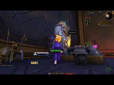 Lightforged Draenei Starter area - The Vindicaar