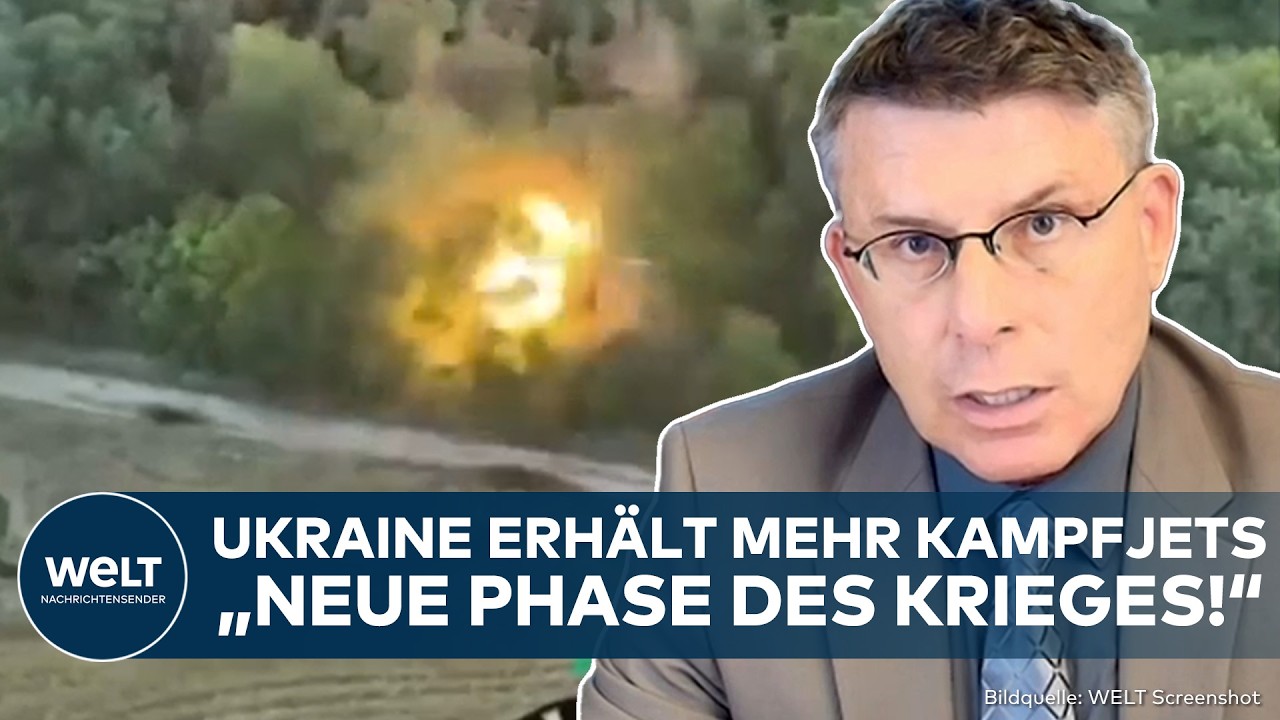 PUTINS KRIEG: Donnerschlag! Ukraine erhält Gripen-Kampfjets aus Schweden