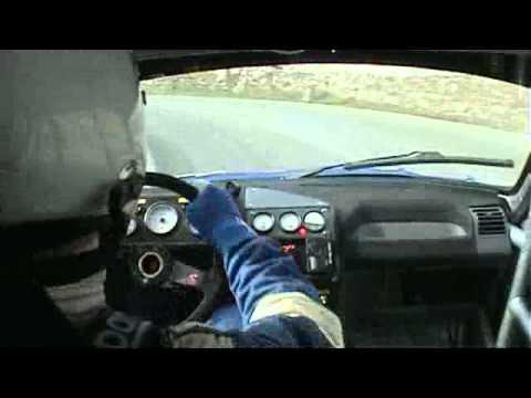 Cameracar Slalom Chiavari-Leivi 2012 Raspini 205 Rallye Classe S4 7° assoluto 1° classe