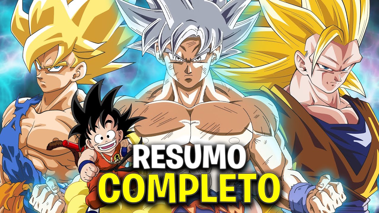 RESUMO DE DRAGONBALL (Linha cronológica) História de Dragonball, Z, e Super! | Anime No Kokoro
