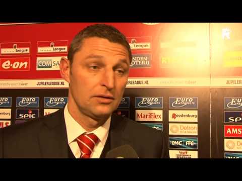 Trainer Michel Vonk na Sparta - MVV