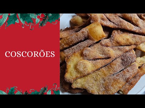 Portuguese Fried Christmas Cookies | Coscorões🎄✨