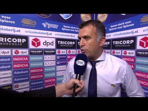 Interview Yannis Anastasiou na Willem II - Roda JC Kerkrade 27 augustus 2016