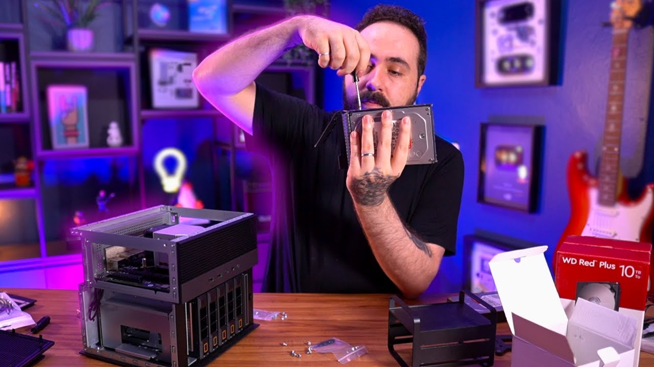 Montei meu servidor NAS dos sonhos!