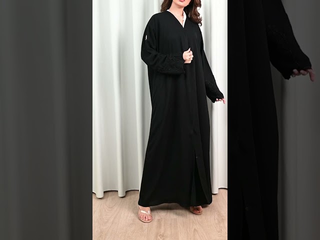 عباية بلاك بيري بتطريز يدوي