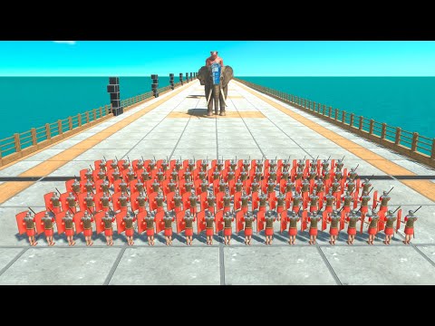 100 Ancient Humans vs Ranged Units - Animal Revolt Battle Simulator