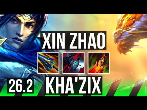 XIN ZHAO vs KHA'ZIX (JGL) | 50K damage | EUW Master | 26.2