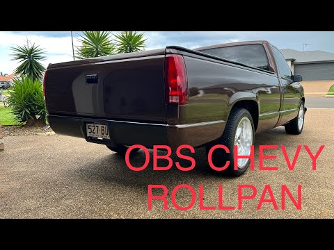 88 Chevrolet C1500 OBS Roll pan install