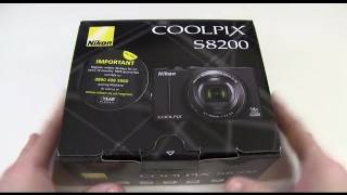 Video thumbnail for Nikon Coolpix S8200 Digital Camera Unboxing & Tour by Geekanoids
