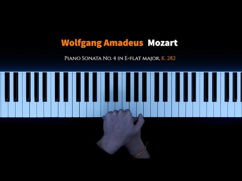 Relaxing Music Mozart Piano Sonata No. 4 in E-flat major K. 282