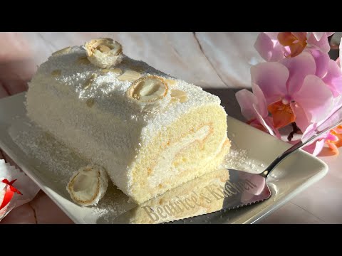 raffaelo roll cake my best friend favourite !