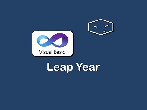 leap year in vb net