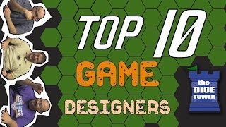 Top 10 Game Designers