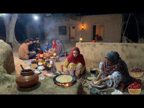 Sehri & Iftar Cooking Routine of Village Women | Ramdan Special Food | Traditional Village Life