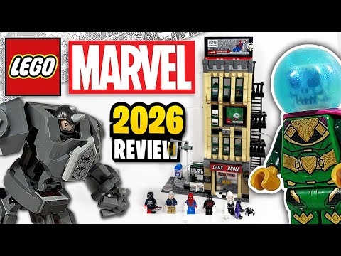 LEGO Marvel Spider-Man vs. Mysterio: The Daily Bugle (76342) - 2026 Set Review