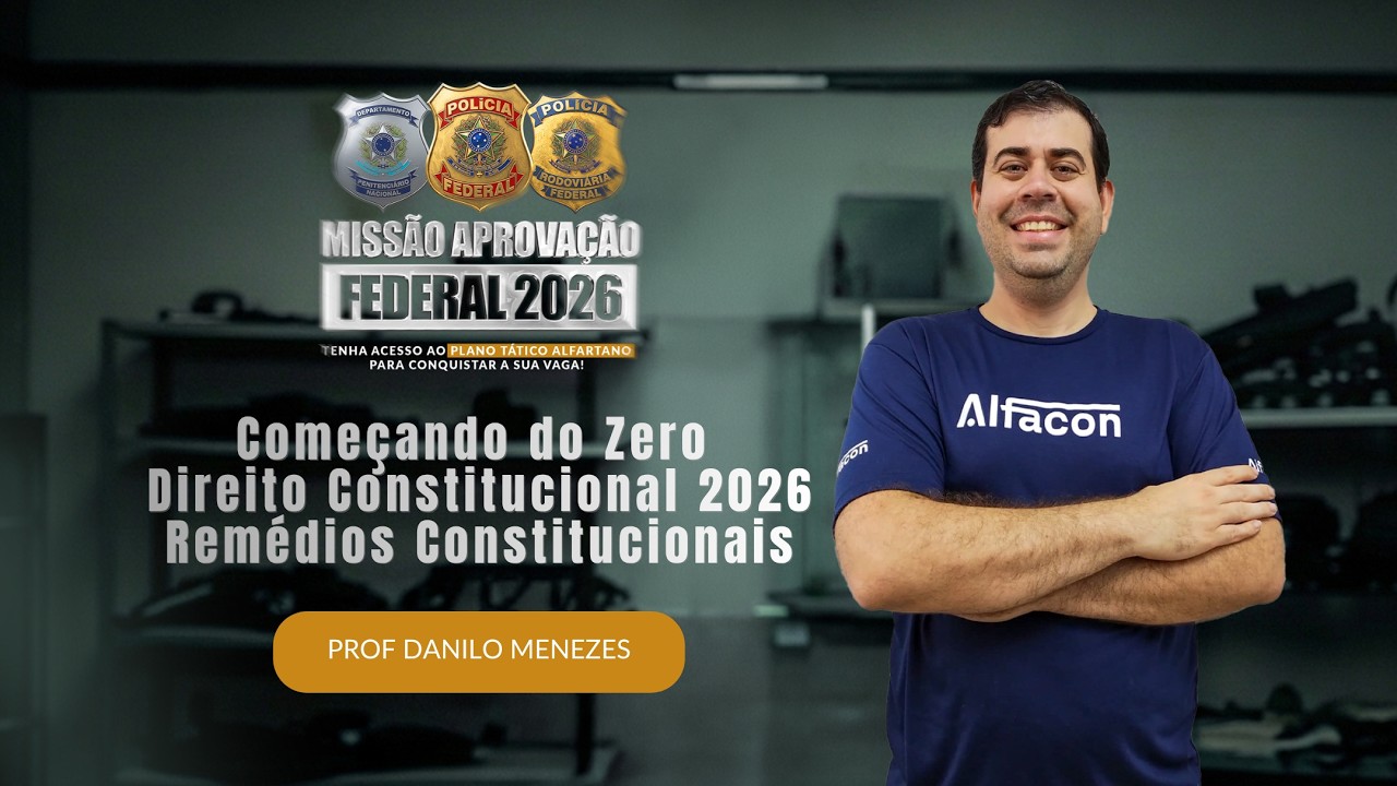 Começando do Zero Direito Constitucional Danilo Menezes Aula 05 Remédios Constitucionais