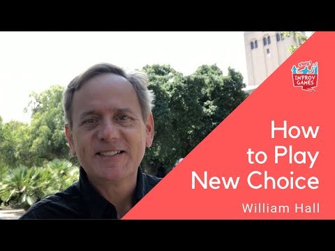 How to Play the improv game New Choice