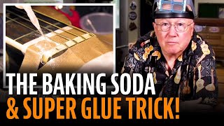 The baking soda and super glue trick