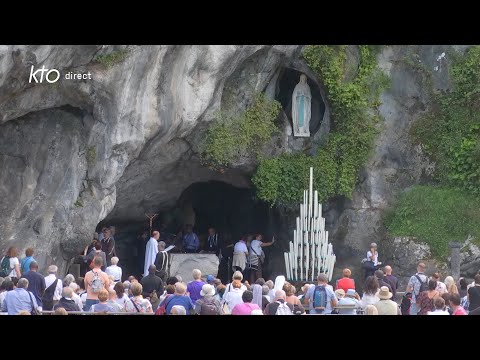 Chapelet du 20 septembre 2023 à Lourdes