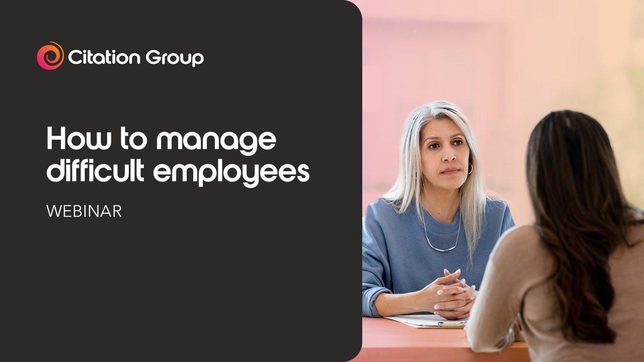 Managing difficult employees (NZ)