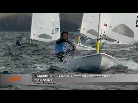 El Mundial sub-21 de ILCA entra en Lanzarote en su fase decisiva