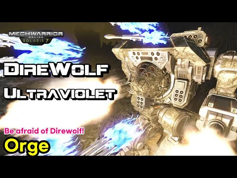 DireWolf Ultraviolet Build | Mechwarrior Online
