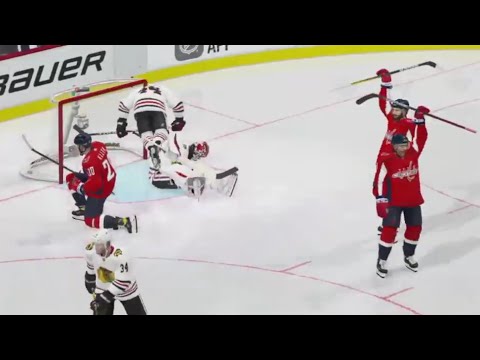 Chicago Blackhawks - Washington Capitals 21 gameplay NHL21 PS4