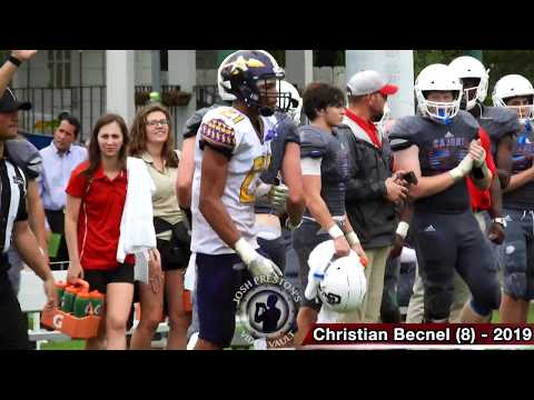 Country Day vs. Amite (2018 Week 1, First Half Highlights)