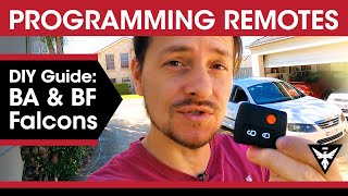 How to Program New Remotes on a BA BF Ford Falcon Ute