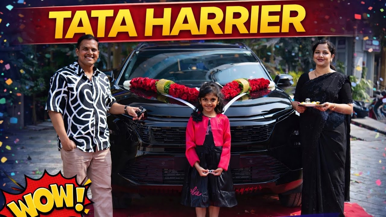 Our Dream Car Finally Home! 🚗 | Tata Harrier 2026 /Delivery Day